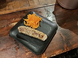 自家製皮無しソーセージ